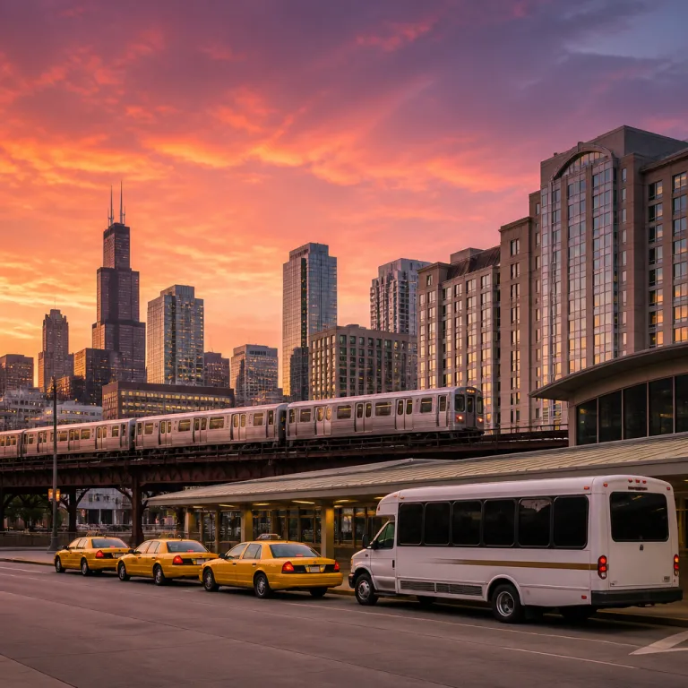 How to Get from Chicago Airports to Downtown Hotels: Trains, Taxis, and Shuttles Explained