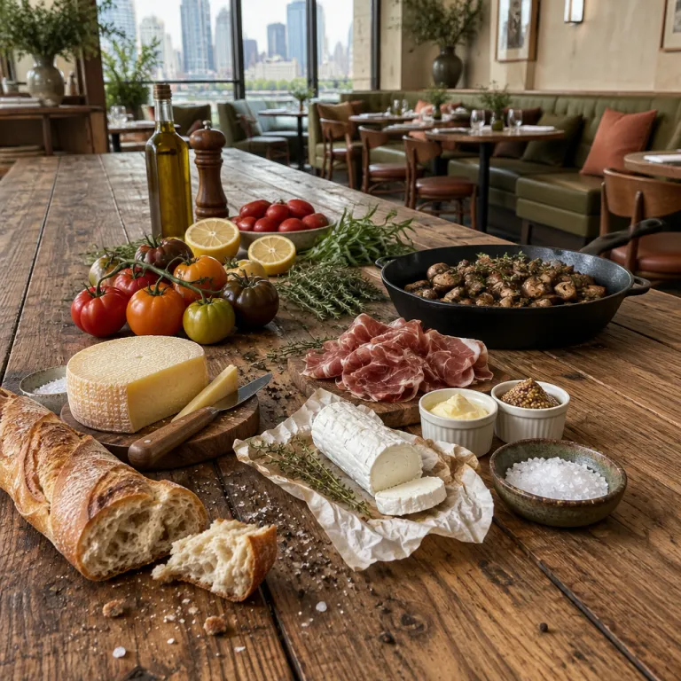 An elegant guide to the Bistro Zinc Chicago menu for hotel guests