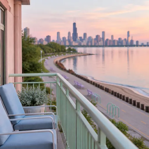 How the Chicago Lakefront Trail Shapes Your Hotel Choice