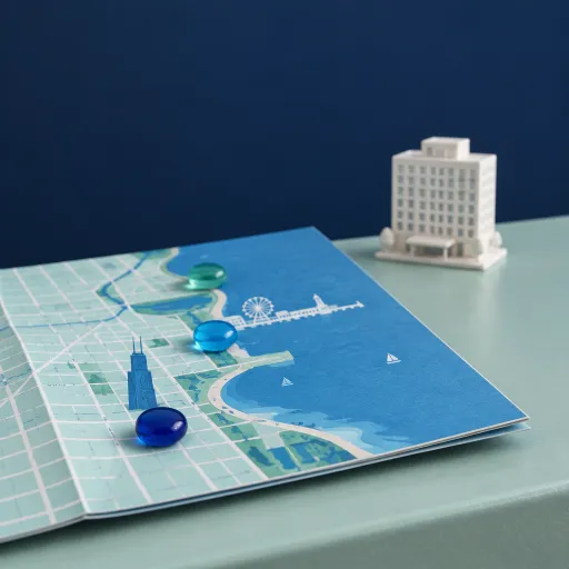 How a Chicago Tourist Map with Attractions Shapes Your Hotel Choice
